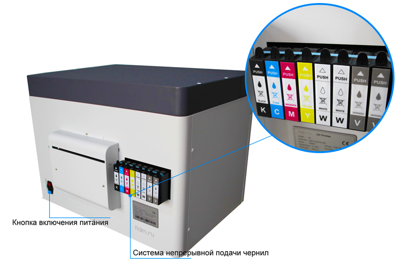 JN-A3 i3200 УФ принтер имеет усовершенствованную СНПЧ