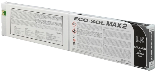 ESL4-4LK, 440мл, картридж Light Black ECO-Sol MAX2