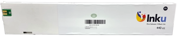 INKU-ECO2-440-BK, 440мл, картридж Black (Черный)