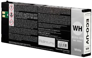 EUV4-WH, 220мл, картридж White, уф-чернила Roland ECO-UV4