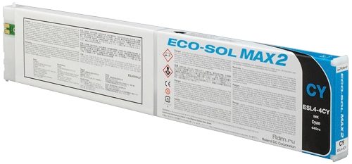 ESL4-4CY, 440мл, картридж Cyan ECO-Sol MAX2
