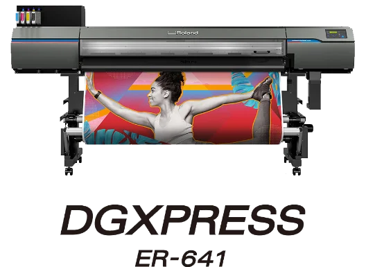 ER-641 новый экосольвентный струйный принтер формата 1,6 м в серии DGXPRESS Roland DG