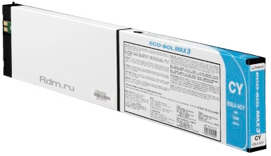ESL5-5CY, 500мл, картридж Cyan ECO-SOL MAX3