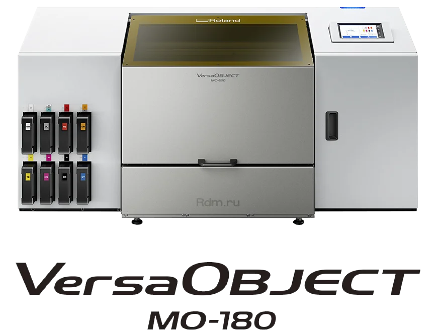 MO-180 уф принтер формата A3 серии VersaOBJECT. Roland запускает продажи
