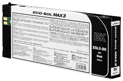 ESL5-BK, 220мл, картридж Black ECO-SOL MAX3