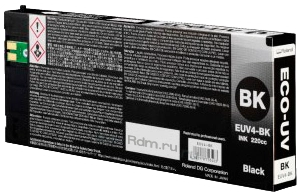 EUV4-BK, 220мл, картридж Black, уф-чернила Roland ECO-UV4