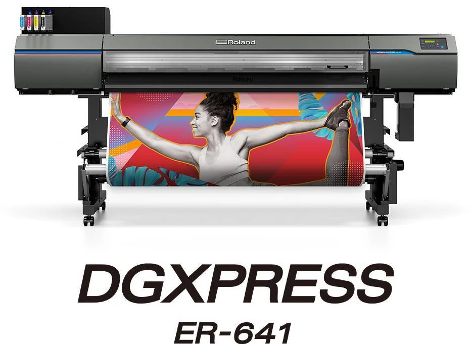 ER-641 новый экосольвентный струйный принтер формата 1,6 м в серии DGXPRESS Roland DG