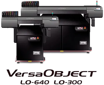 LO-300-F2 и LO-640-F3 - новые высокоскоростные широкоформатные планшетные уф-принтеры Roland