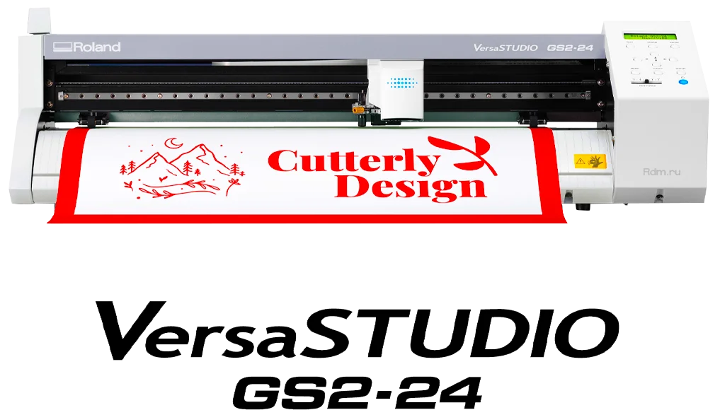 GS2-24 - настольный режущий плоттер для винила серии VersaSTUDIO от Roland DG