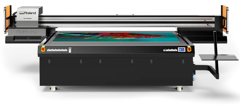 EU-1000MF-4C и EU-1000MF-6C широкоформатные планшетные уф-принтеры рис.1