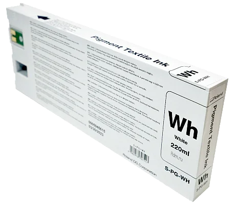 S-PG-WH, 220мл, картридж Белый Pigment DTF рис.1
