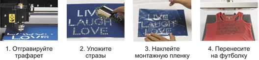 Технология нанесения страз
