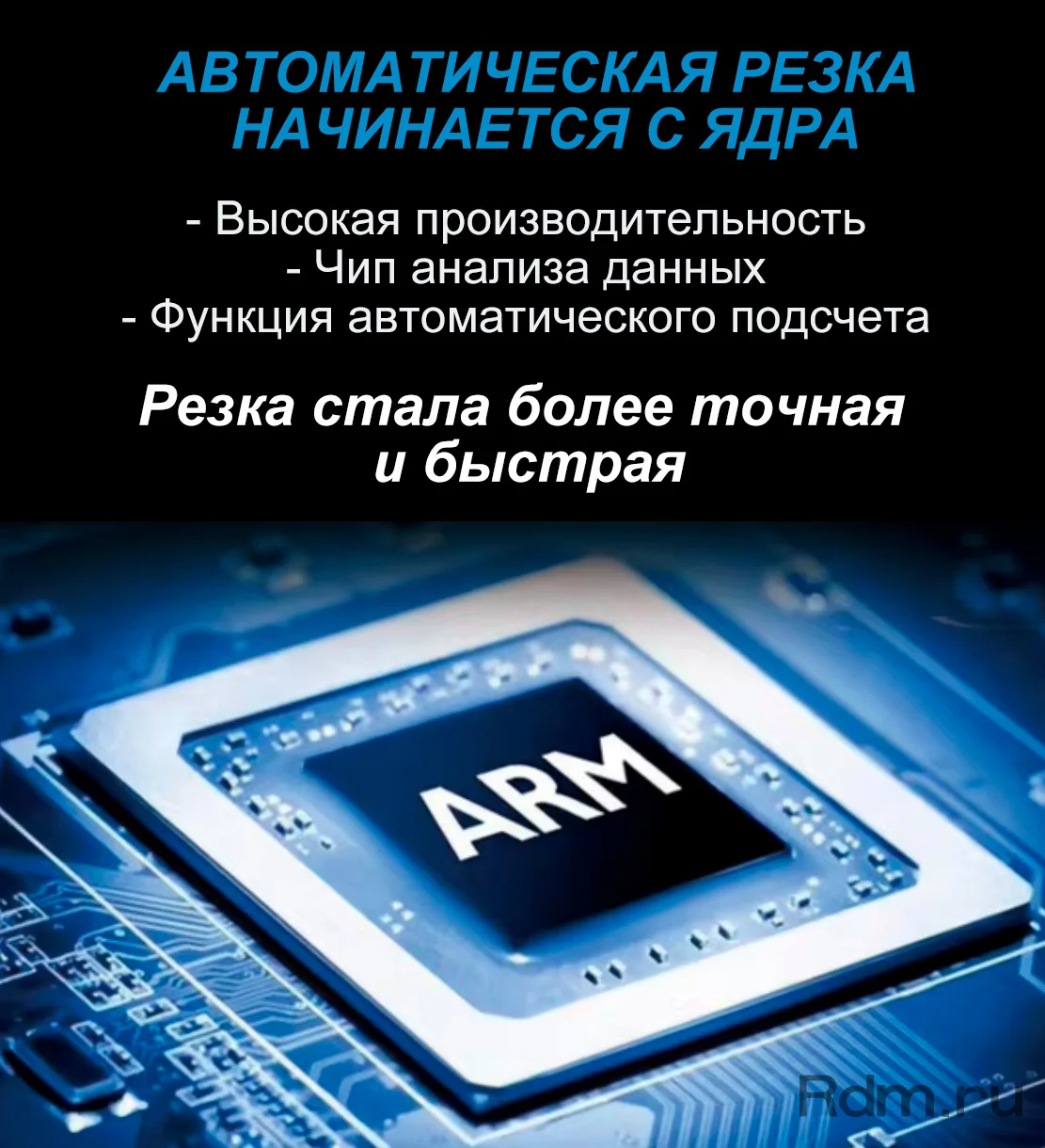 Режущий плоттер A6 PRO PLUS с процессорным ядром ARM