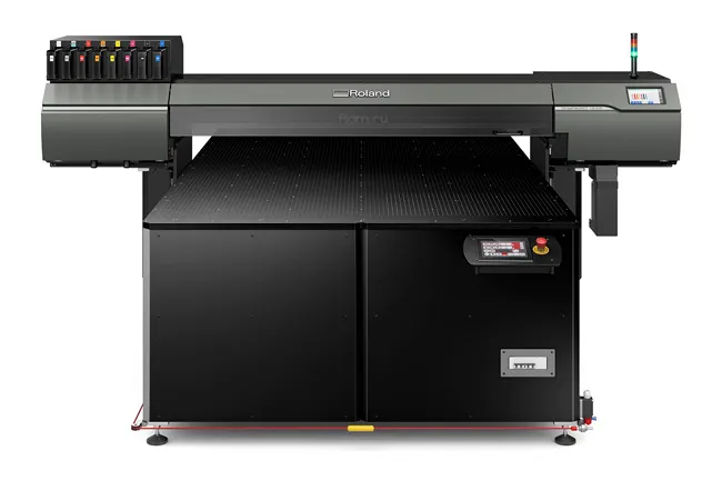 LO-640-F3 - новый планшетный высокоскоростной уф принтер Roland из серии VersaOBJECT LO
