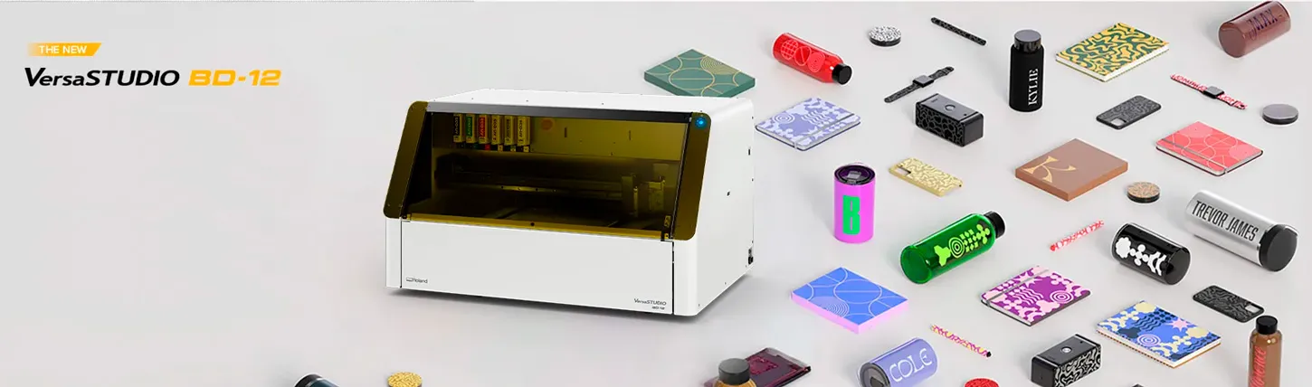 Образцы печати на уф принтере Roland BD-12