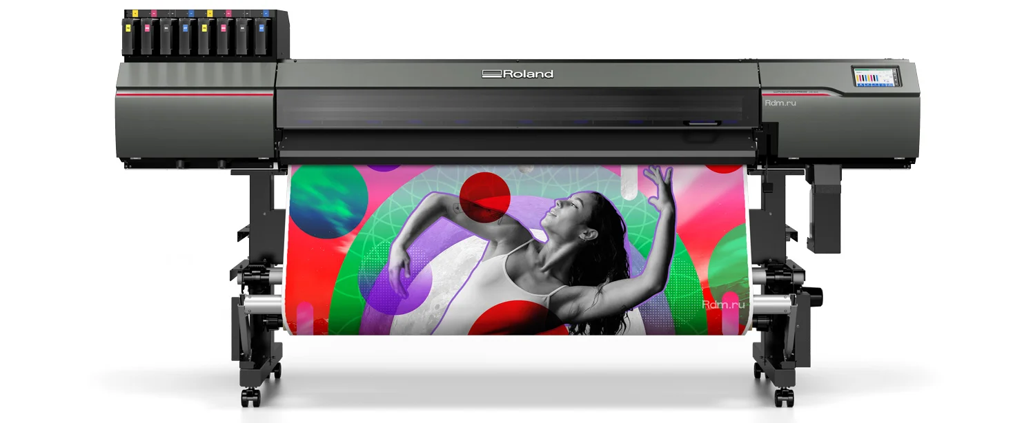 UG-642 - высокоскоростной уф плоттер-каттер серии DGXPRESS от Roland DG формата 1,62 м