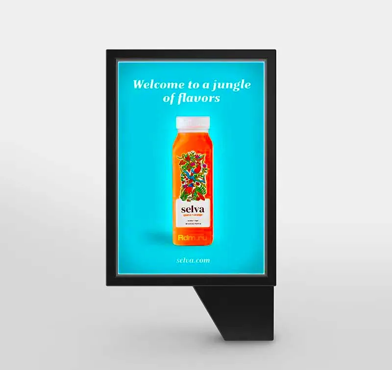 Планшетный уф-принтер Roland EU-1000MF печатает вывески