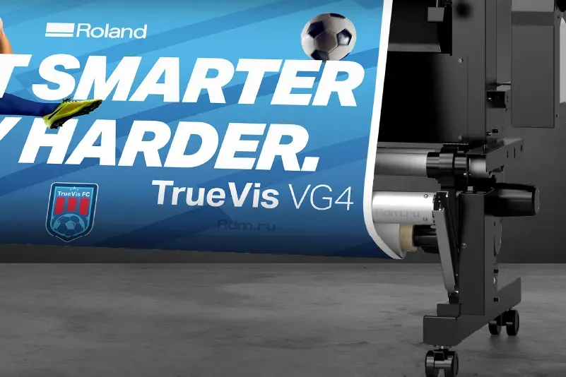 Устройство подмотки у плоттера-каттера VG4-640 