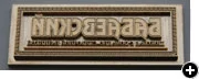 Изготовление клише из латуни на гравировальном станке Roland