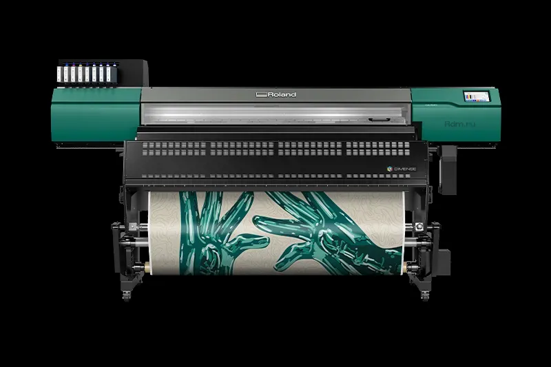 Текстурный принтер Roland DG DIMENSE DA-640 для печати премиальных обоев на заказ