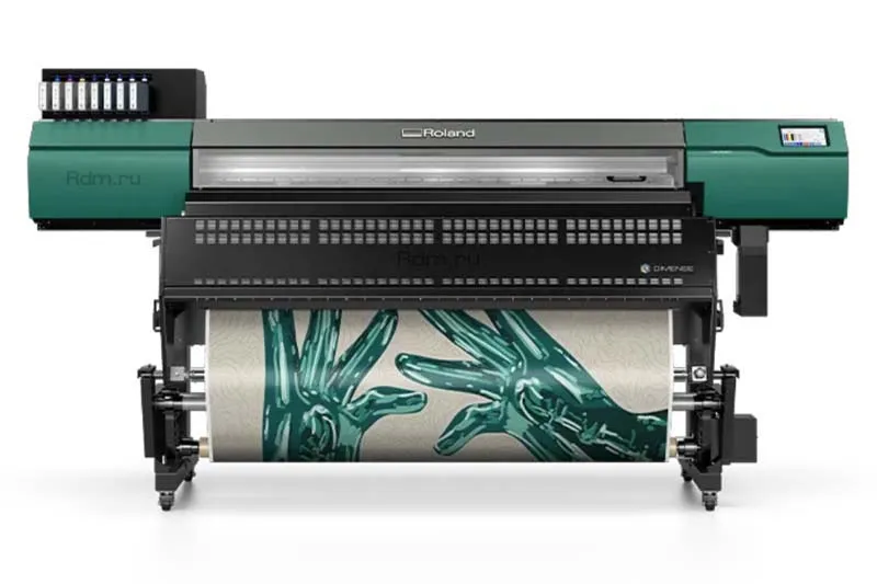 Текстурный принтер Roland DG DIMENSE DA-640 для печати премиальных обоев на заказ