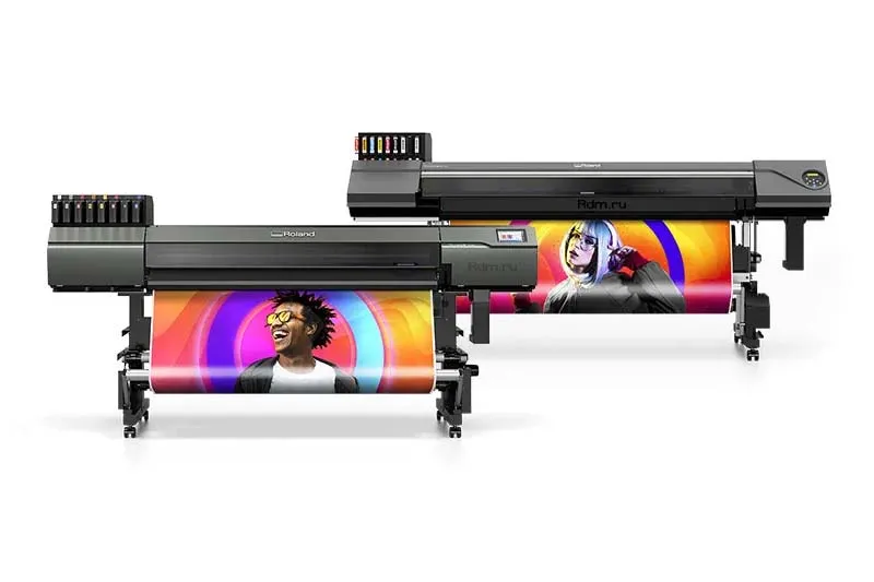 УФ принтер Roland DG серии TrueVIS и латексный принтер Roland DG AP-640 для печати обоев