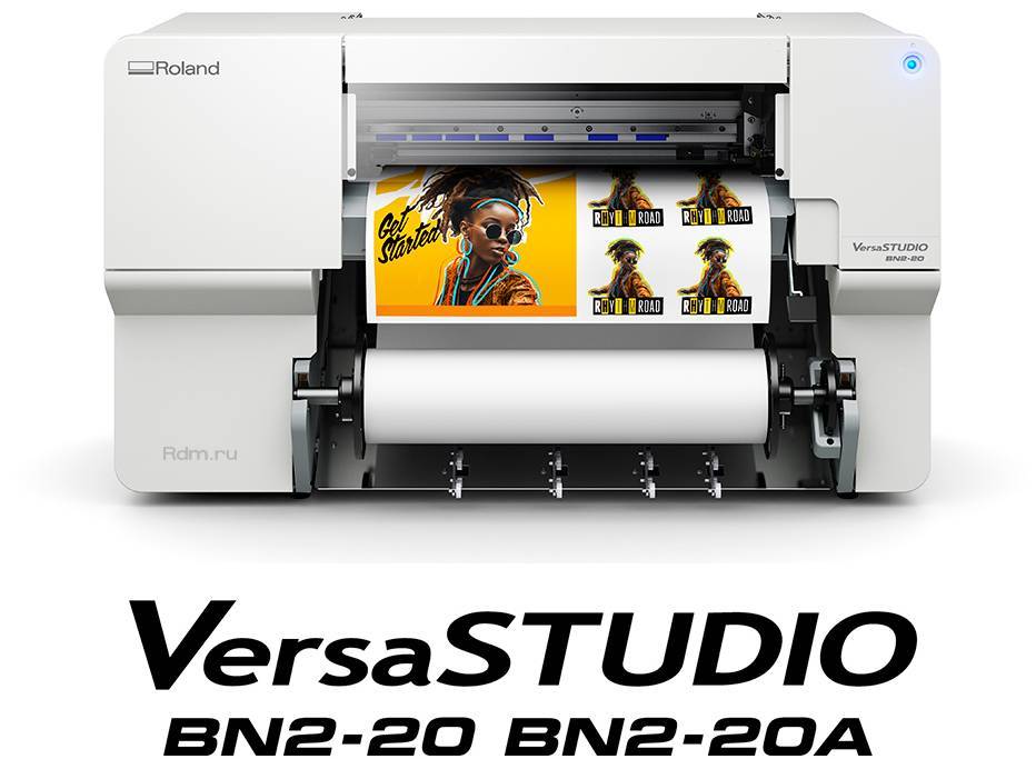 BN2-20A  и BN2-20 – новые настольные принтеры-каттеры серии VersaSTUDIO от Roland DG