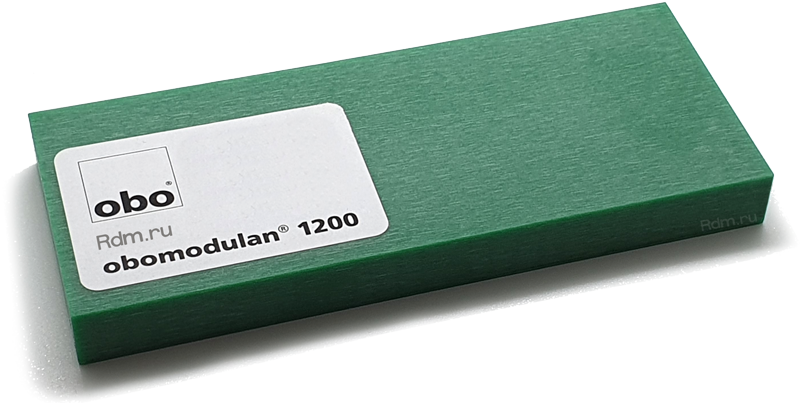 Obomodulan Тип 1200 1500x500x50мм Green