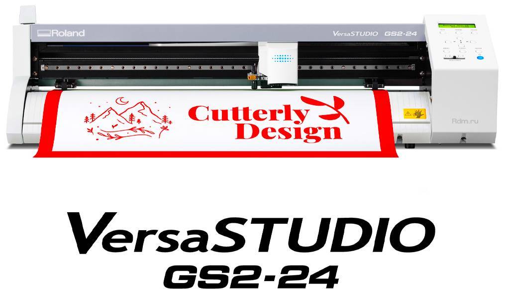GS2-24 - настольный режущий плоттер для винила серии VersaSTUDIO от Roland DG