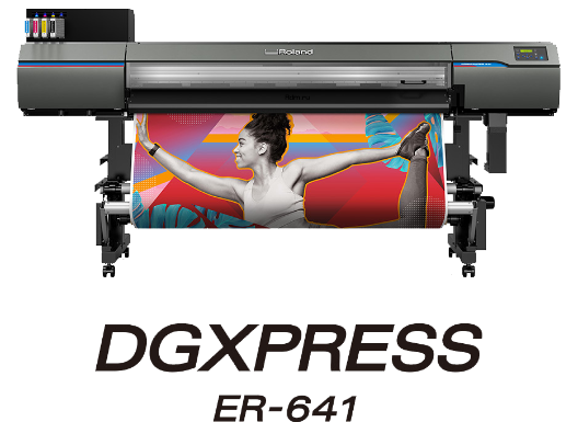 ER-641 новый экосольвентный струйный принтер формата 1,6 м в серии DGXPRESS Roland DG