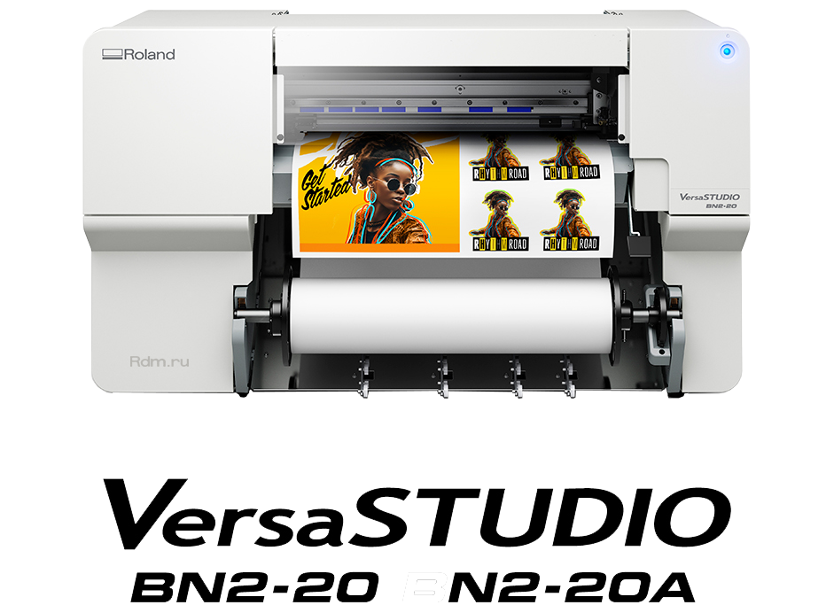 BN2-20A  и BN2-20 – новые настольные принтеры-каттеры серии VersaSTUDIO от Roland DG
