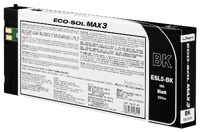 ESL5-BK, 220мл, картридж Black ECO-SOL MAX3