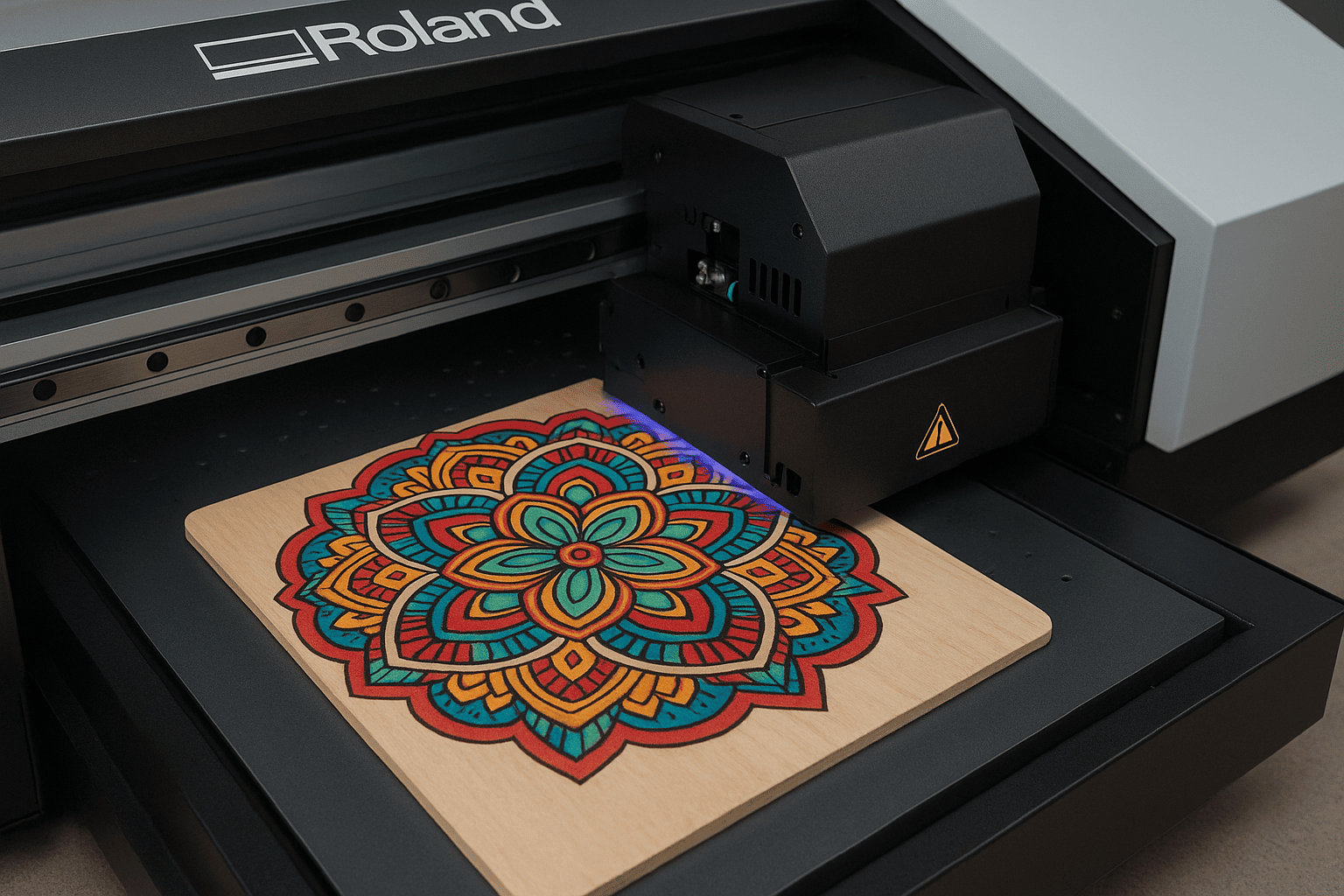 УФ-печать на нестандартных материалах с Roland: расширяем границы возможного