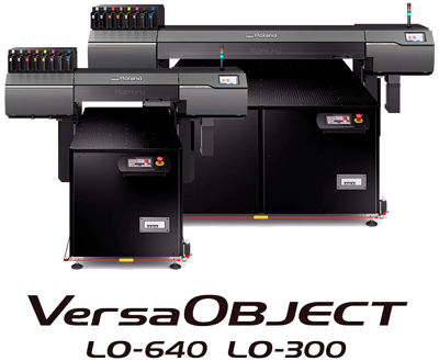 LO-300-F2 и LO-640-F3 - новые высокоскоростные широкоформатные планшетные уф-принтеры Roland