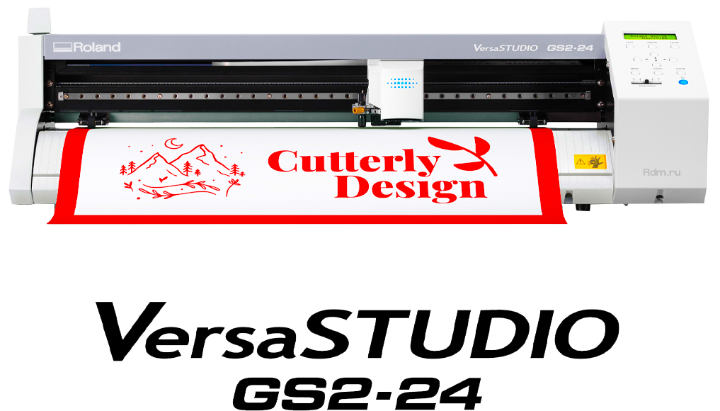 GS2-24 - настольный режущий плоттер для винила серии VersaSTUDIO от Roland DG